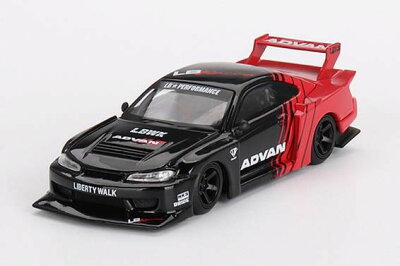 MINI-GT Nissan シルビア(S15) LB-Super SilhouetteSILVIA ADVAN