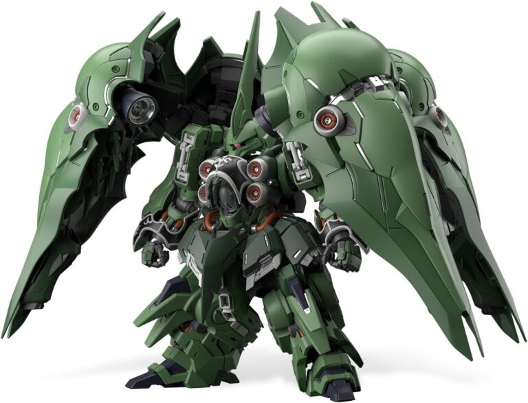 BANDAI SPIRITS(バンダイ スピリッツ) MGSD 機動戦士ガンダムUC クシャトリヤ 色分け済みプラモデル－圧倒の四枚羽、凝縮されたクシャトリヤの威光。